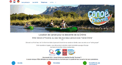 Desktop Screenshot of canoe-drome.com